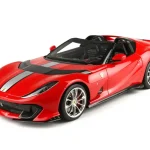 Kedvezmény Ferrari 812 Competizione A Spider 2022 Rosso Corsa (vitrinnel) Limitált